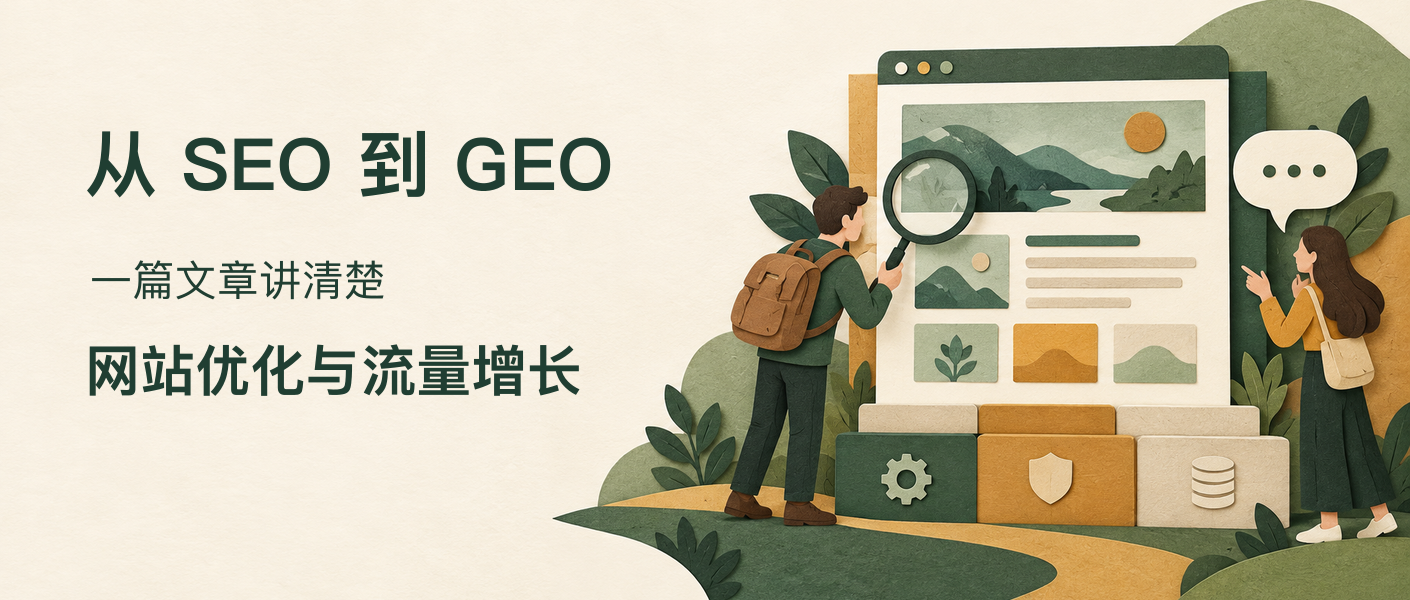 从 SEO 到 GEO:一篇文章讲清楚网站优化与流量增长