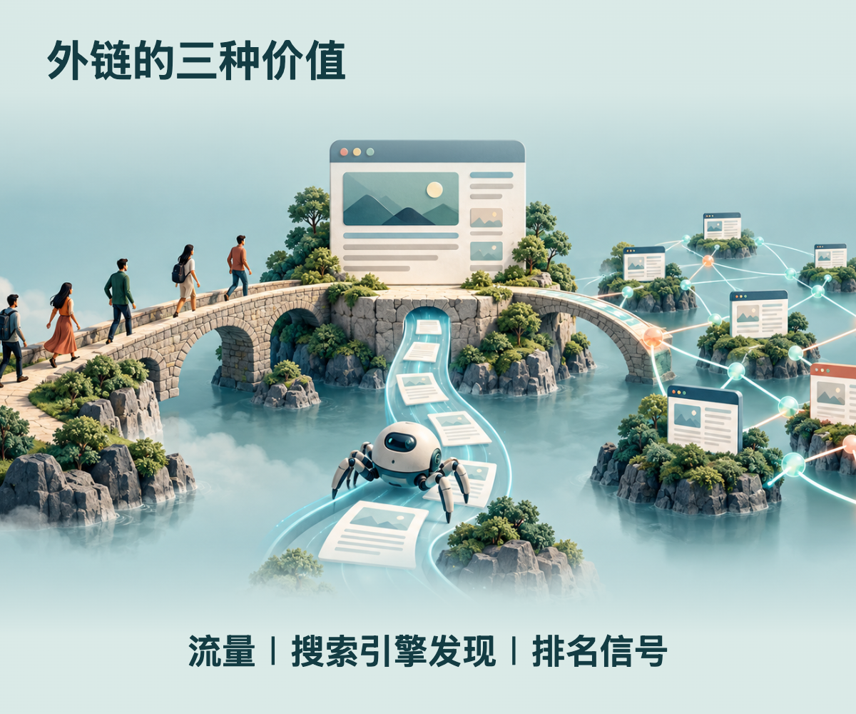 外链的三种价值