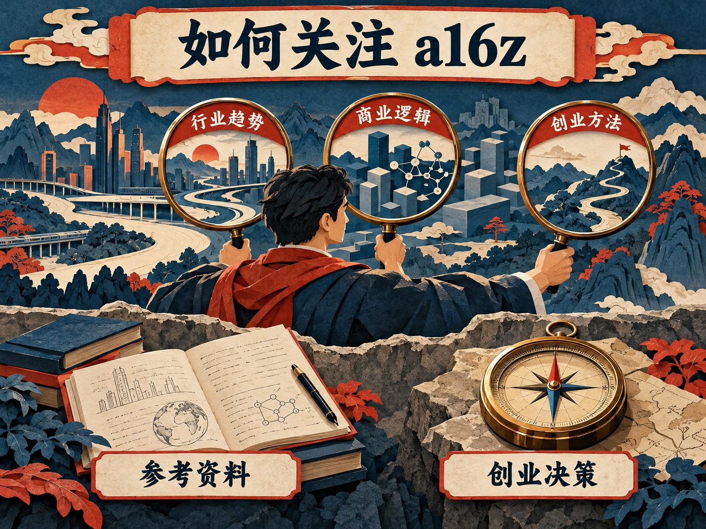 从行业趋势商业逻辑与创业方法理解 a16z