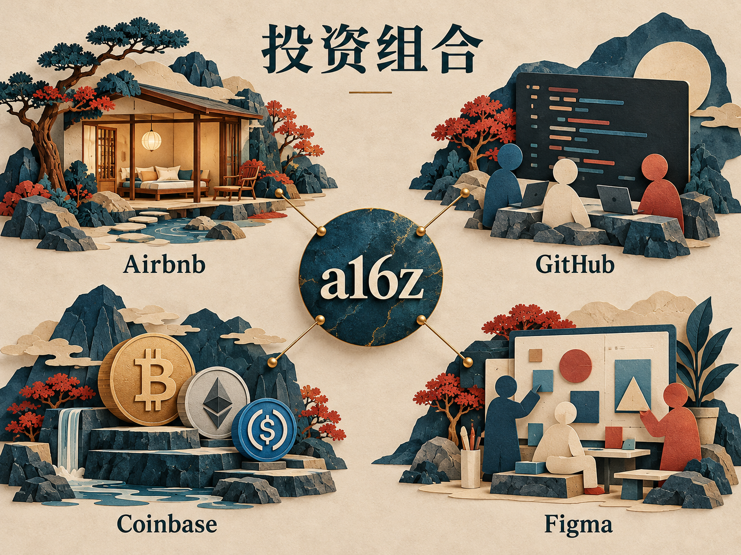 a16z 投资组合中的四家公司